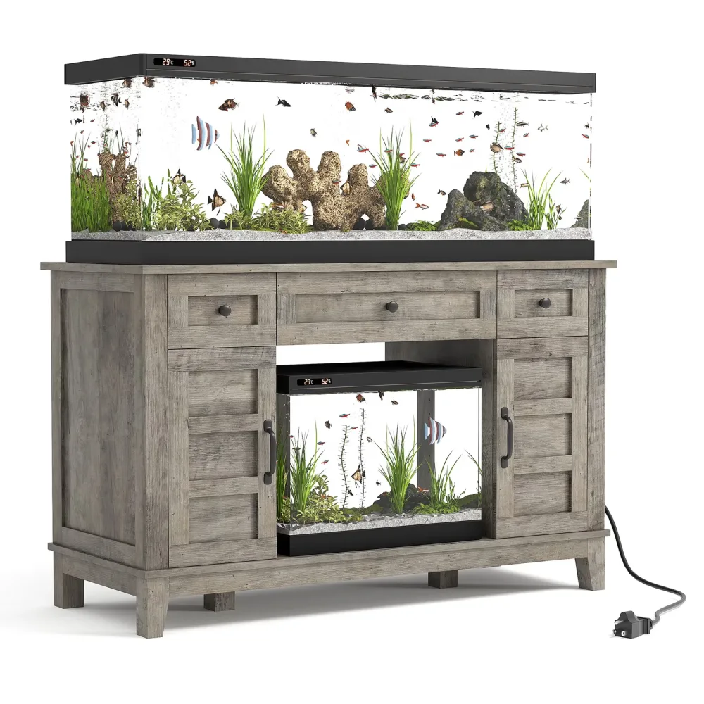 Aquarium Stand 55-75 gallon 1400lbs adjustable