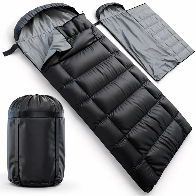 Sleeping Bag black 90" 39"