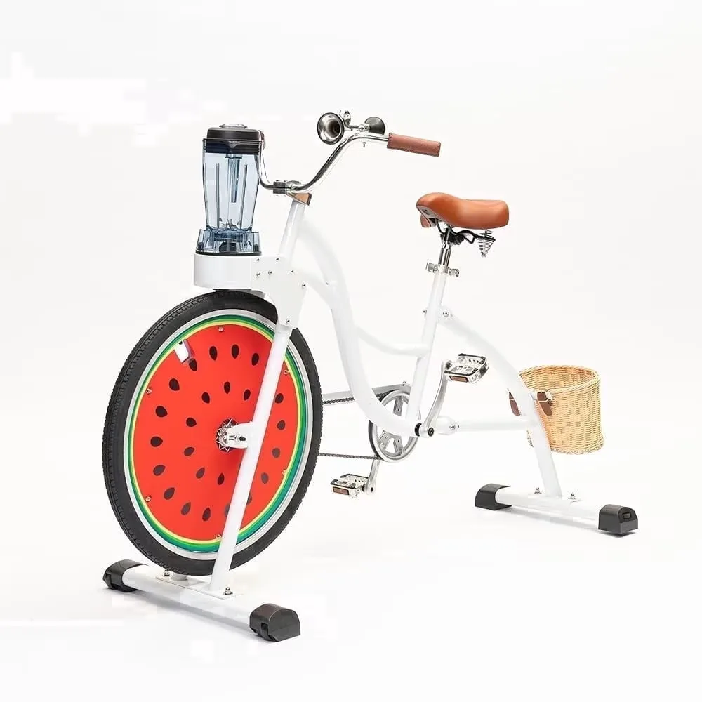 Exercise Bike 330 lbs white 66"