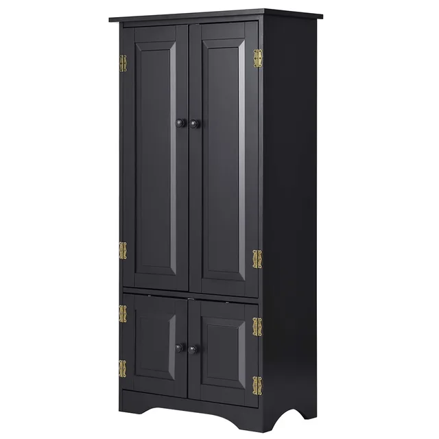 Storage Cabinet adjustable white black