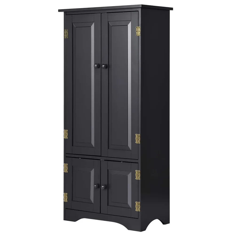 Storage Cabinet adjustable white black
