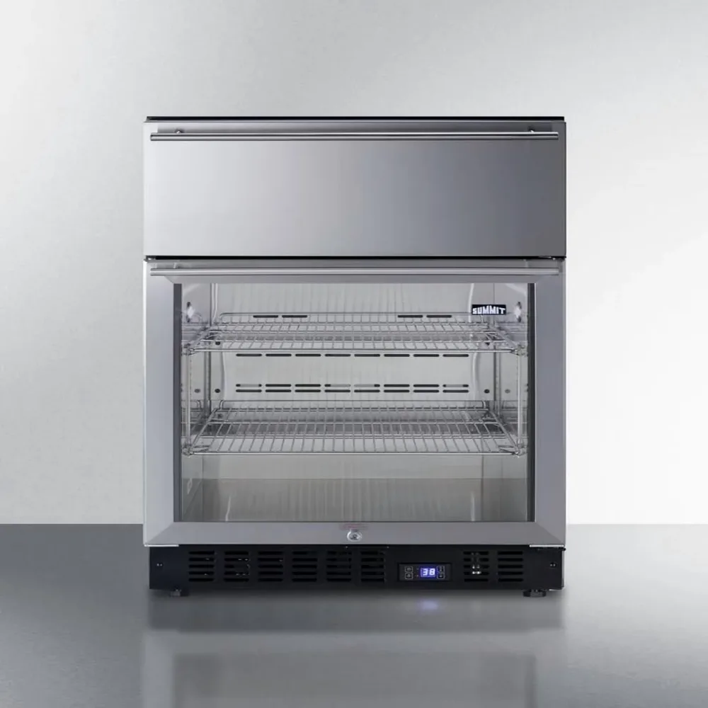 Beverage Refrigerator 24" black 115 v