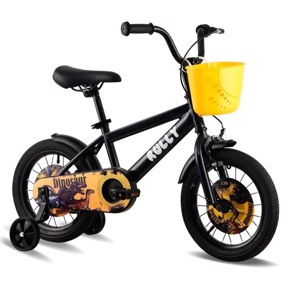 Bike 16 inch black yellow