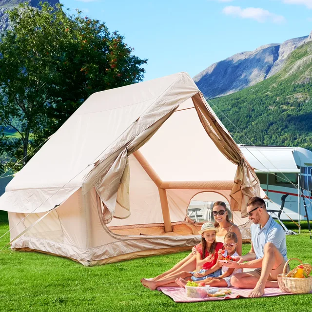 Inflatable Tent 4-6 person waterproof windproof