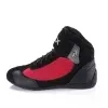 Motorcycle Boots red waterproof