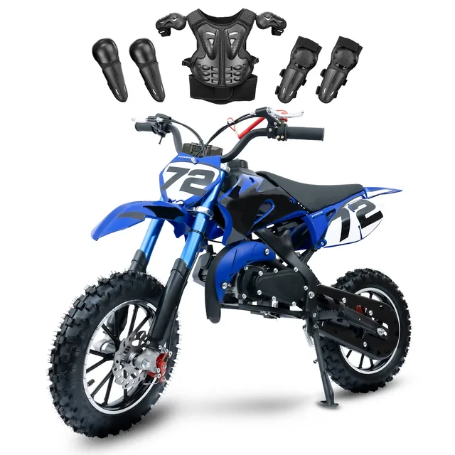 Dirt Bike blue 225 lb 50 lb