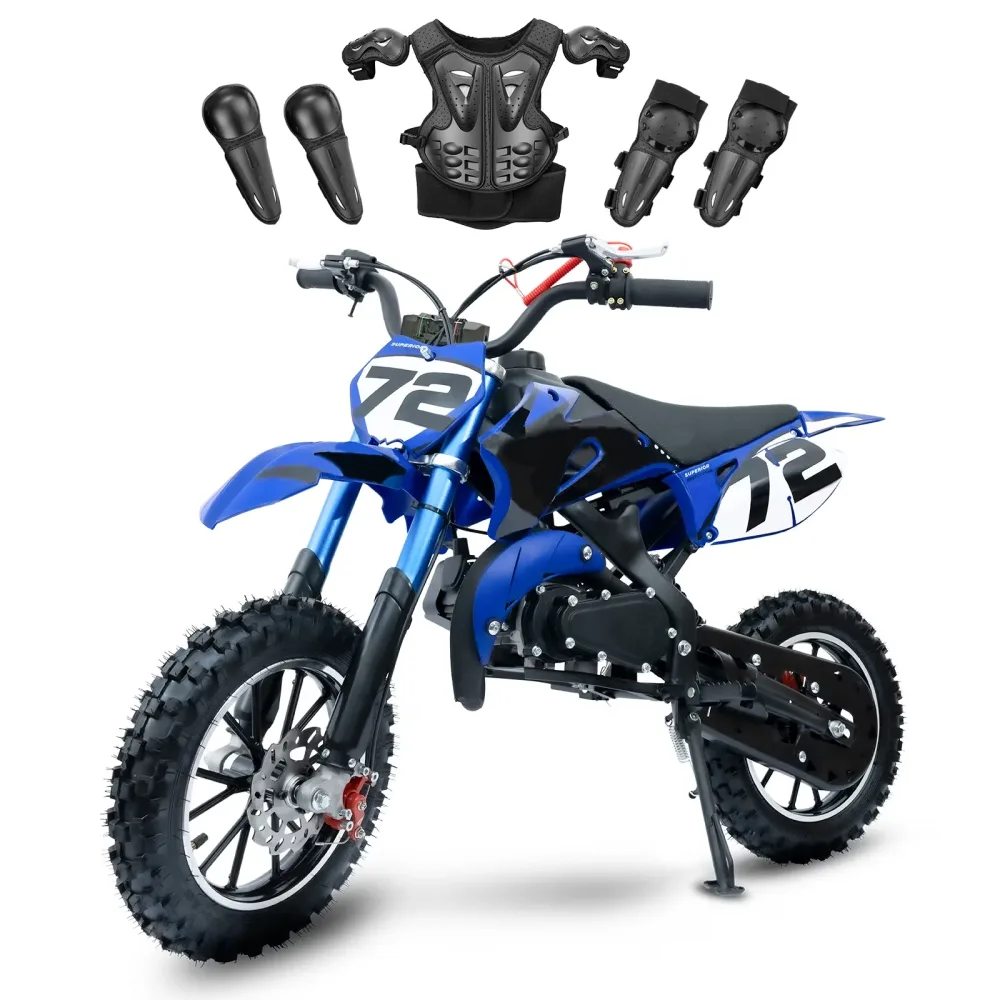 Dirt Bike blue 225 lb 50 lb