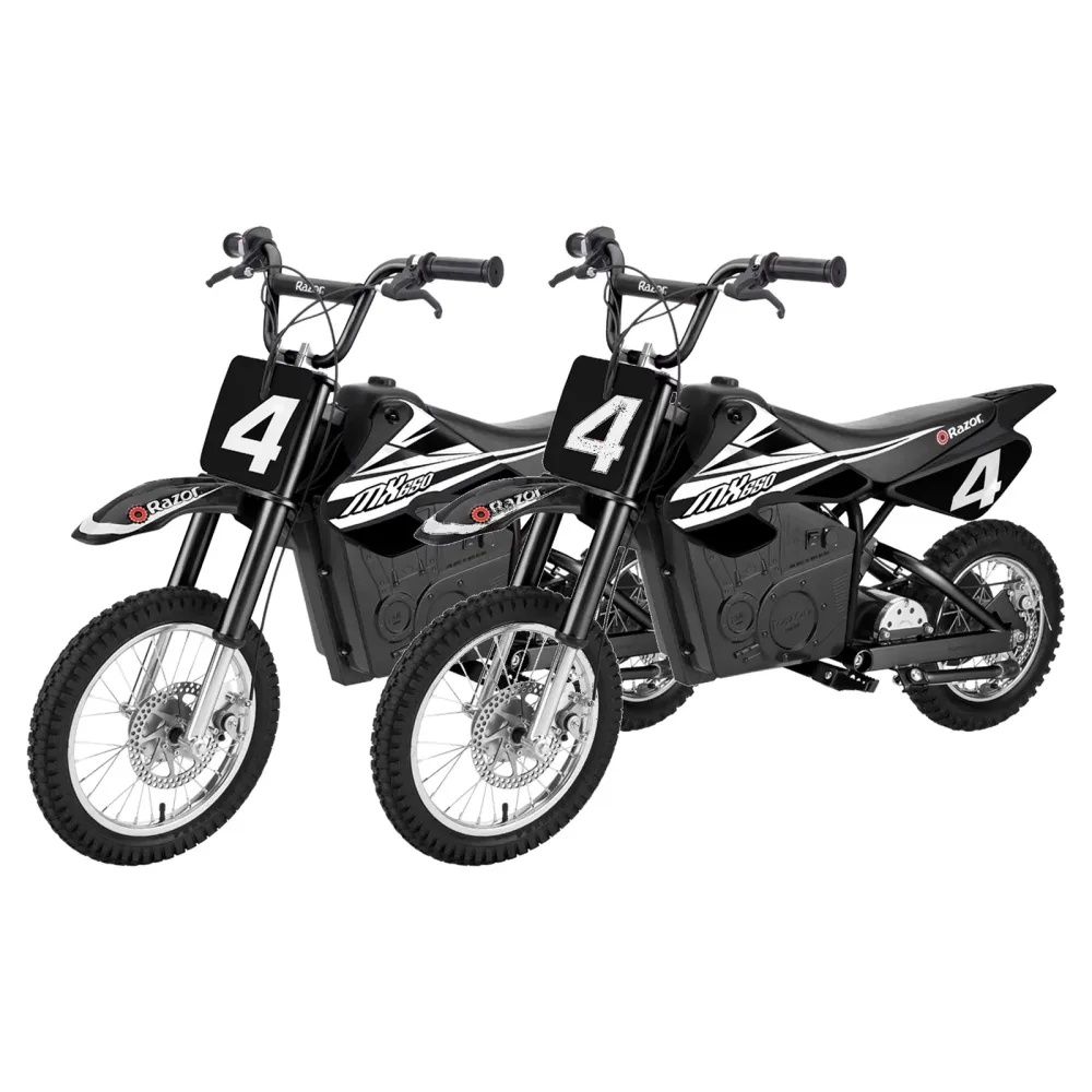 Dirt Bike 2 pack black 220 pounds