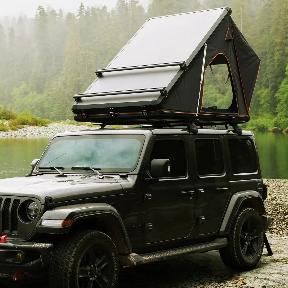 Rooftop Tent 2-3 person black grey