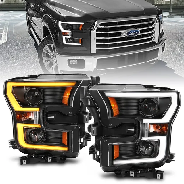 Projector Headlight led black