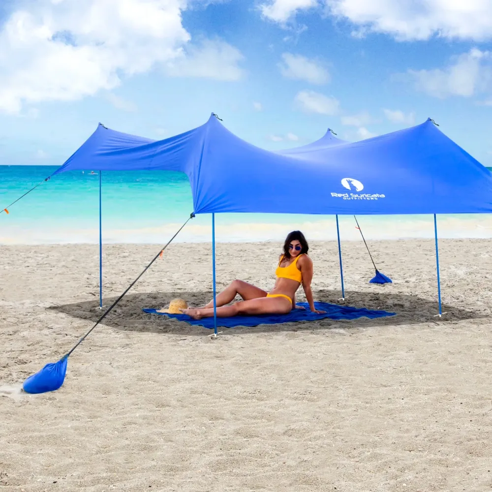 Canopy Tent 7' red blue
