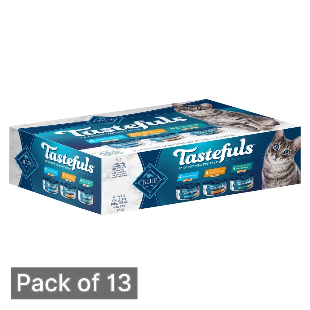Cat Food 5.5 oz blue