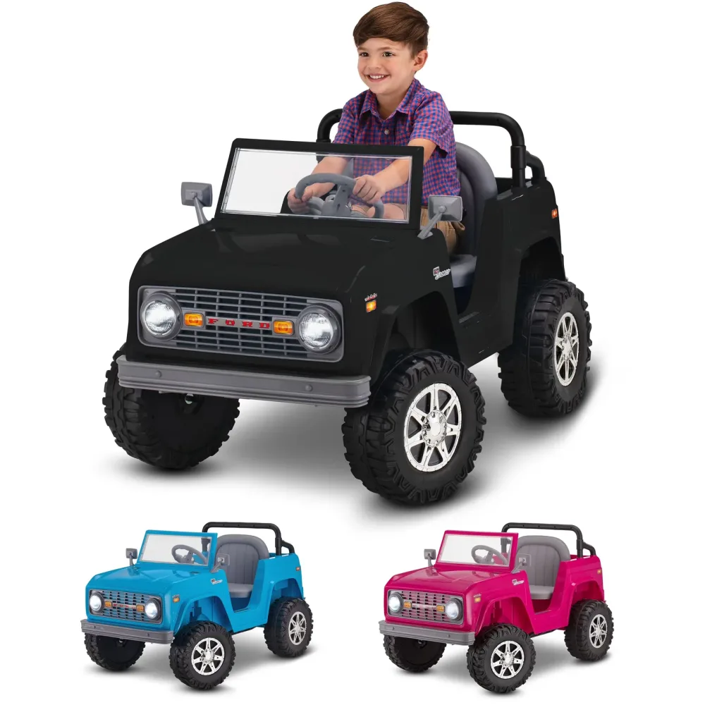 Ride-on black 60 lbs rechargeable
