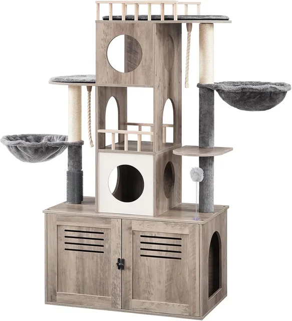 Litter Box 57" gray 31.5"