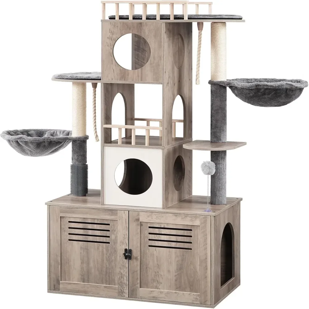 Litter Box 57" gray 31.5"