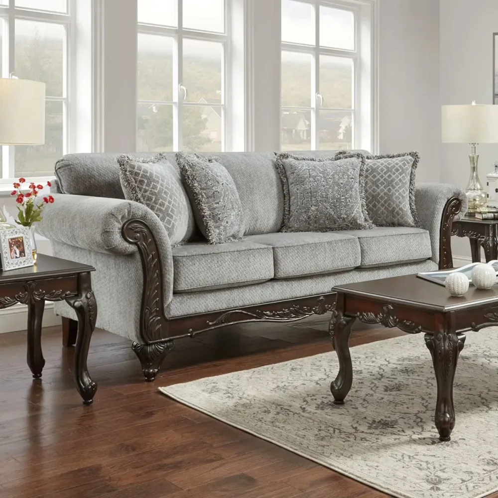 Sofa brown gray