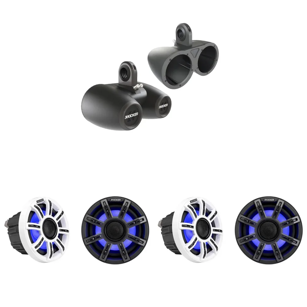 Audio Components 2 pair black 6.5"