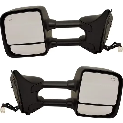 Mirror adjustable folding black
