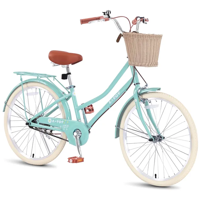 Girls Bike 24" adjustable green