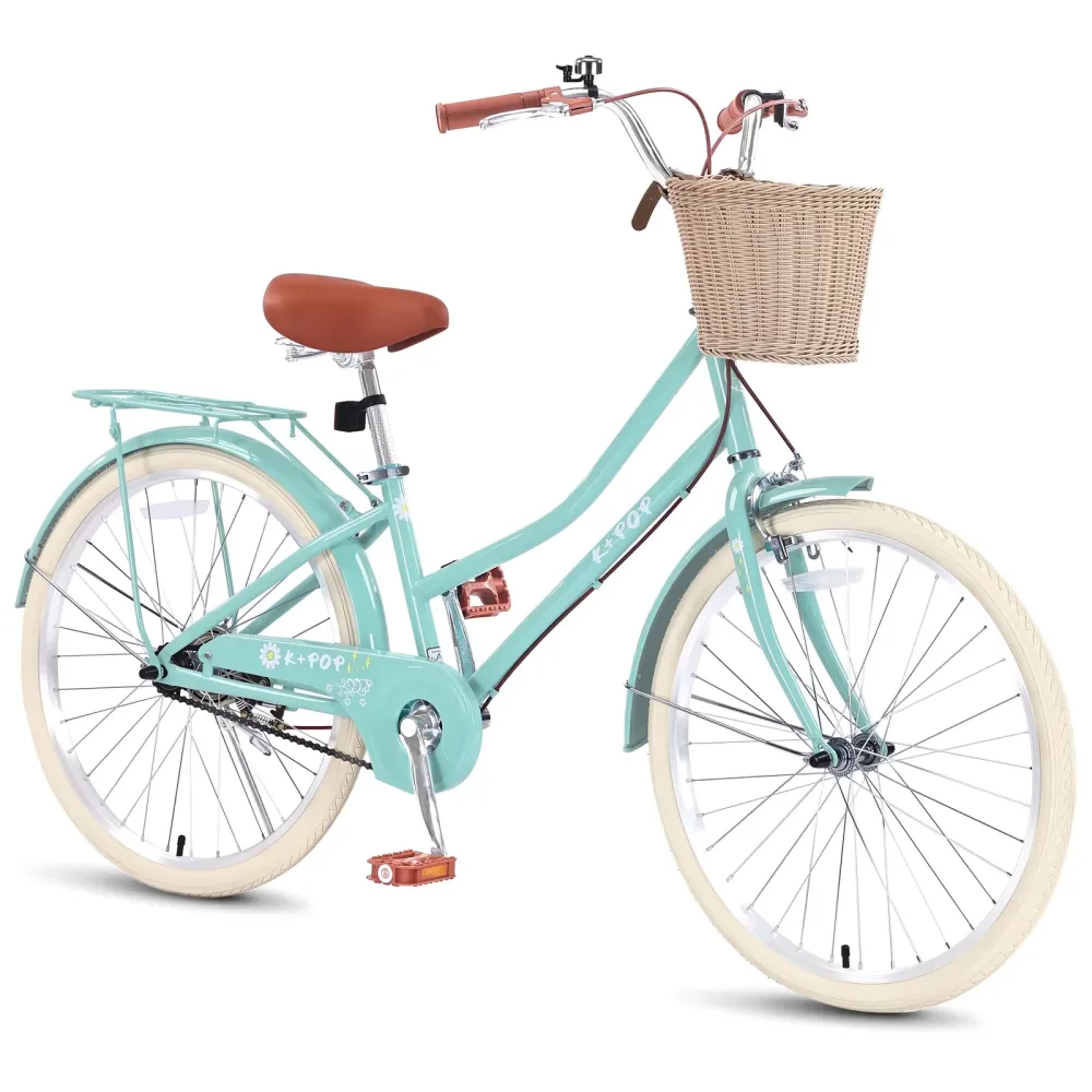 Girls Bike 24" adjustable green