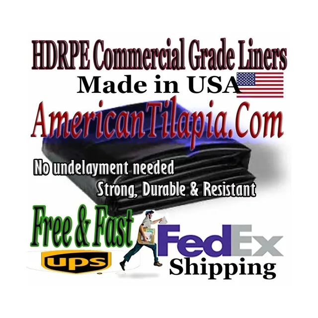 Pond Liner heavy-duty waterproof 240 lb