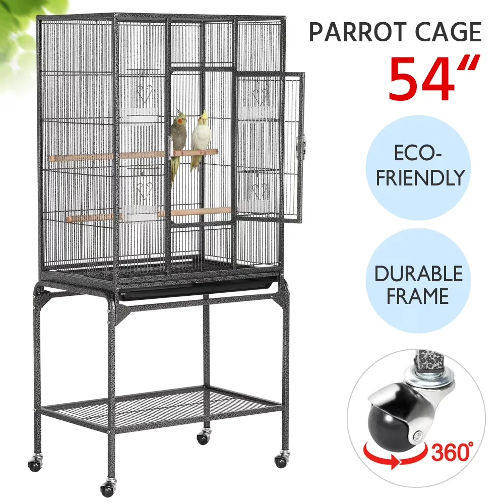 Stand 54" black 8"