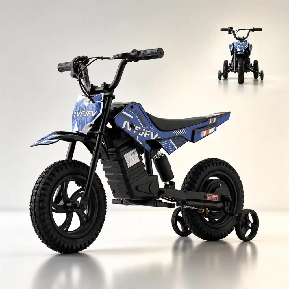 Dirt Bike 12.5" 120w red