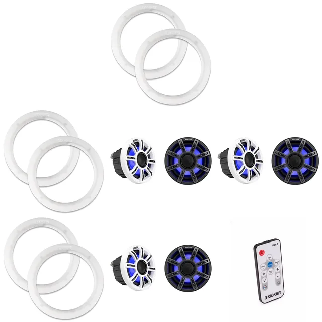 Speaker 3 pair 6.5" led