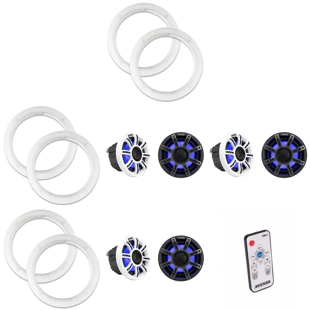 Speaker 3 pair 6.5" led