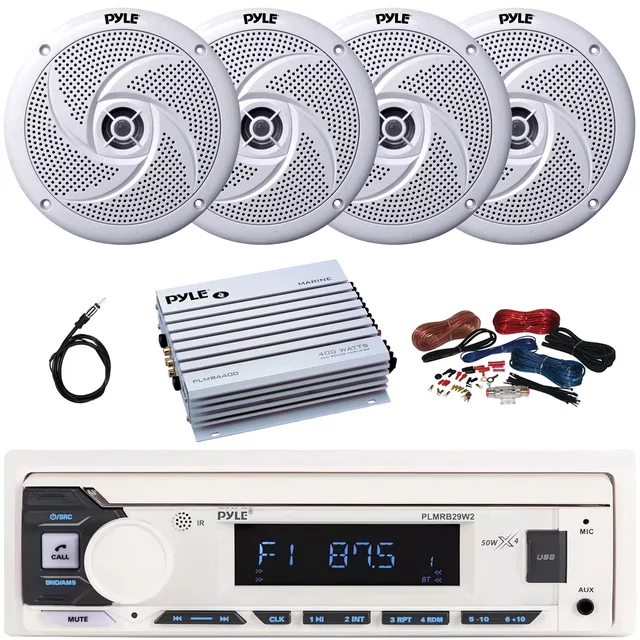 In-dash Stereo 8' 320w 4 channel