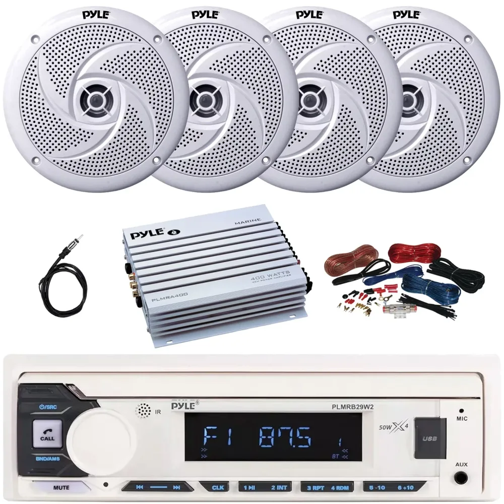 In-dash Stereo 8' 320w 4 channel