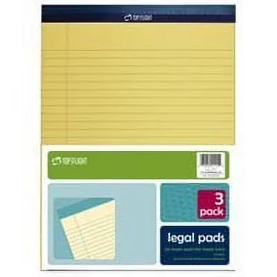 Legal Pad 11.75 in yellow