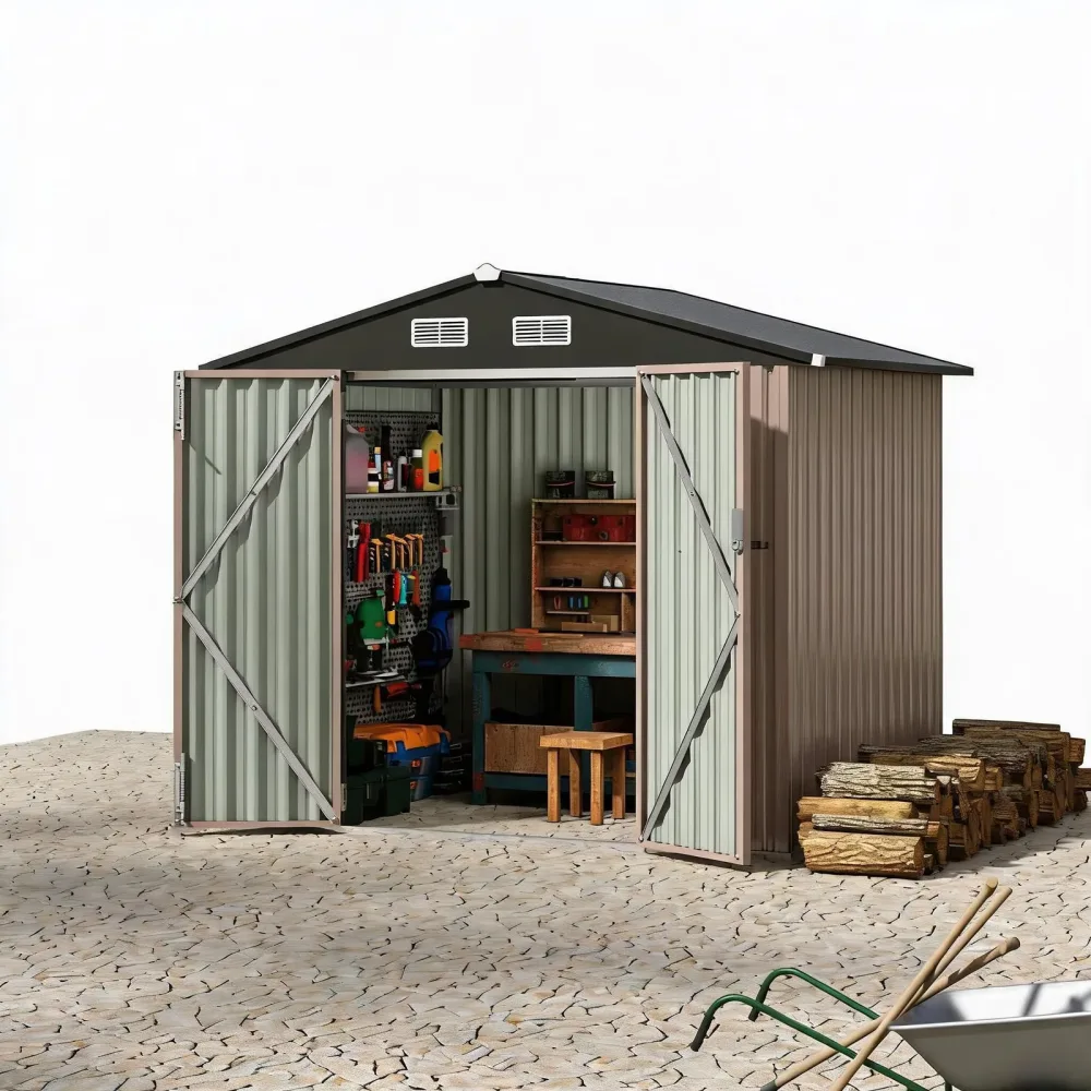 Carport black gray