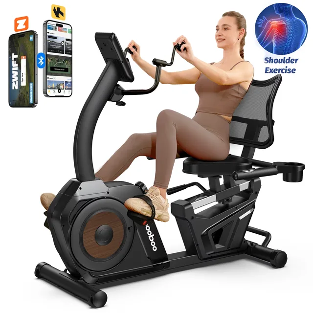 Exercise Bike 400 lbs bluetooth adjustable