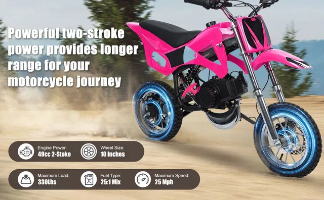 Dirt Bike blue red 100kg