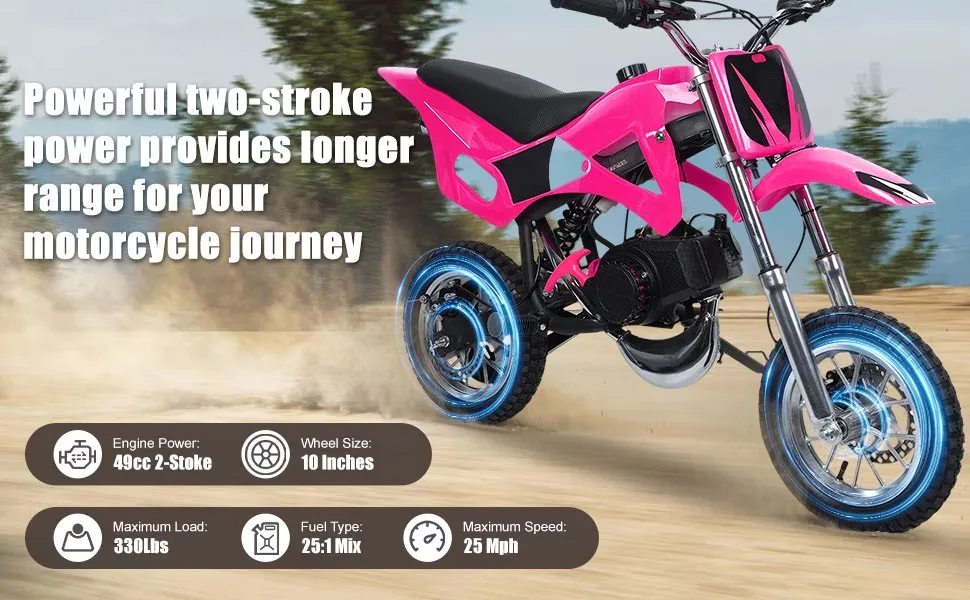 Dirt Bike blue red 100kg