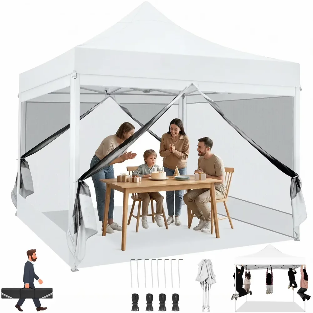 Canopy Gazebo 10' waterproof gray