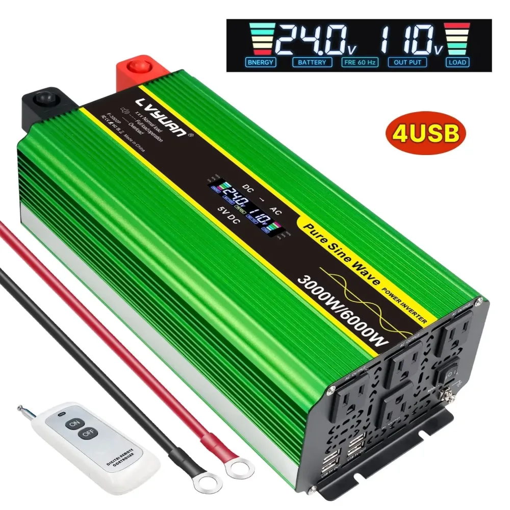 Power Inverter 3000w 6000w 24v