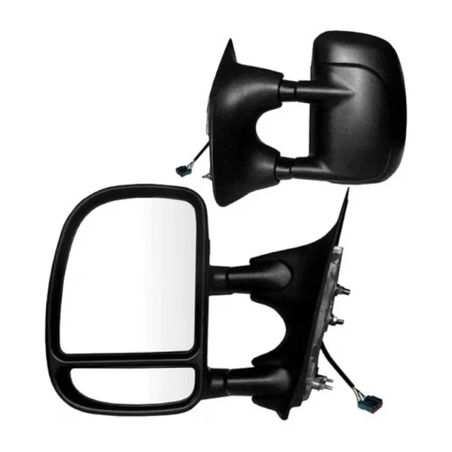 Door Mirror black folding