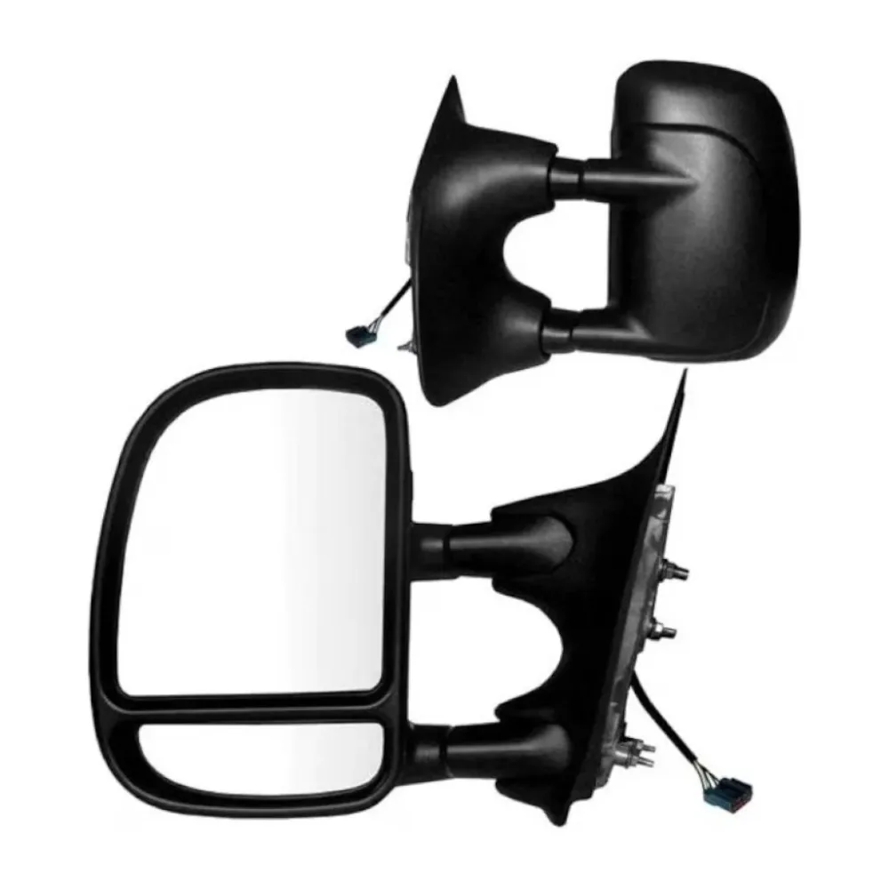 Door Mirror black folding