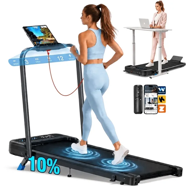 Treadmill 350 lbs foldable 3.0hp