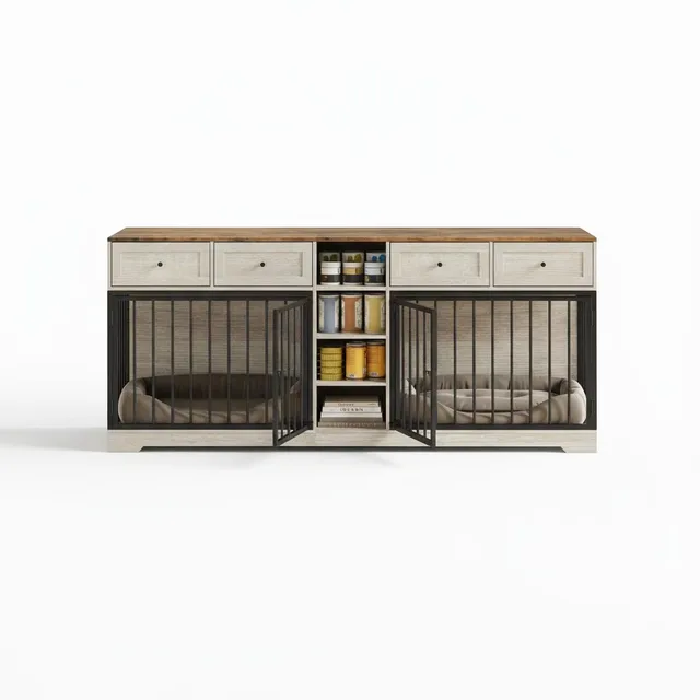 Dog Crate white 33.5 inches 23 inches
