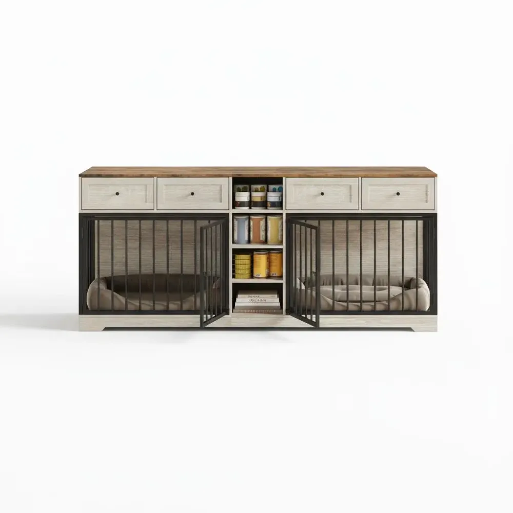 Dog Crate white 33.5 inches 23 inches