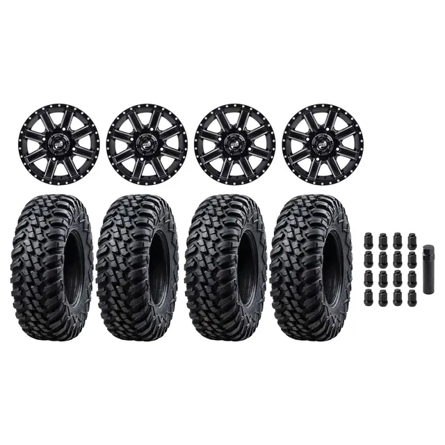 Wheel black 1000 lb 17mm