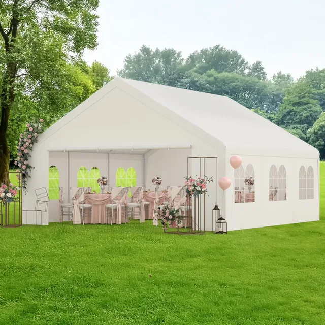 Carport Canopy 20 ft heavy-duty portable