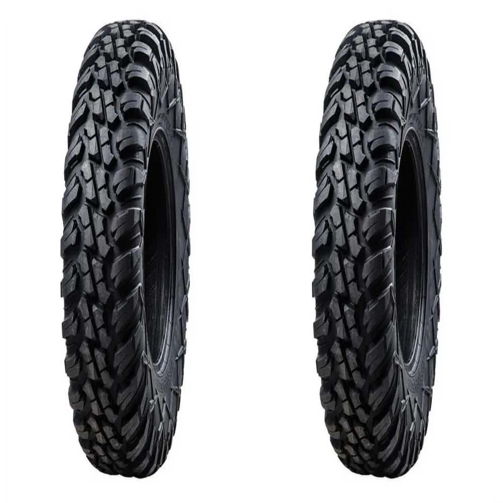 Radial Tire 2 pack 4 inch black