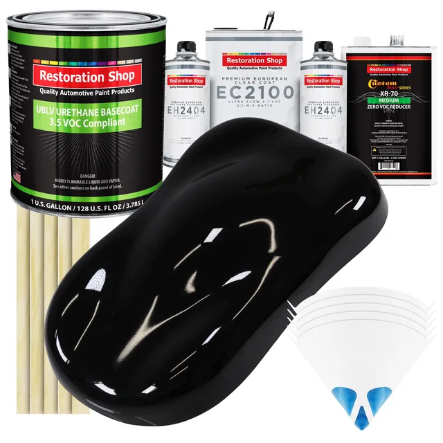 Auto Paint black 1 gallon 2 gallons