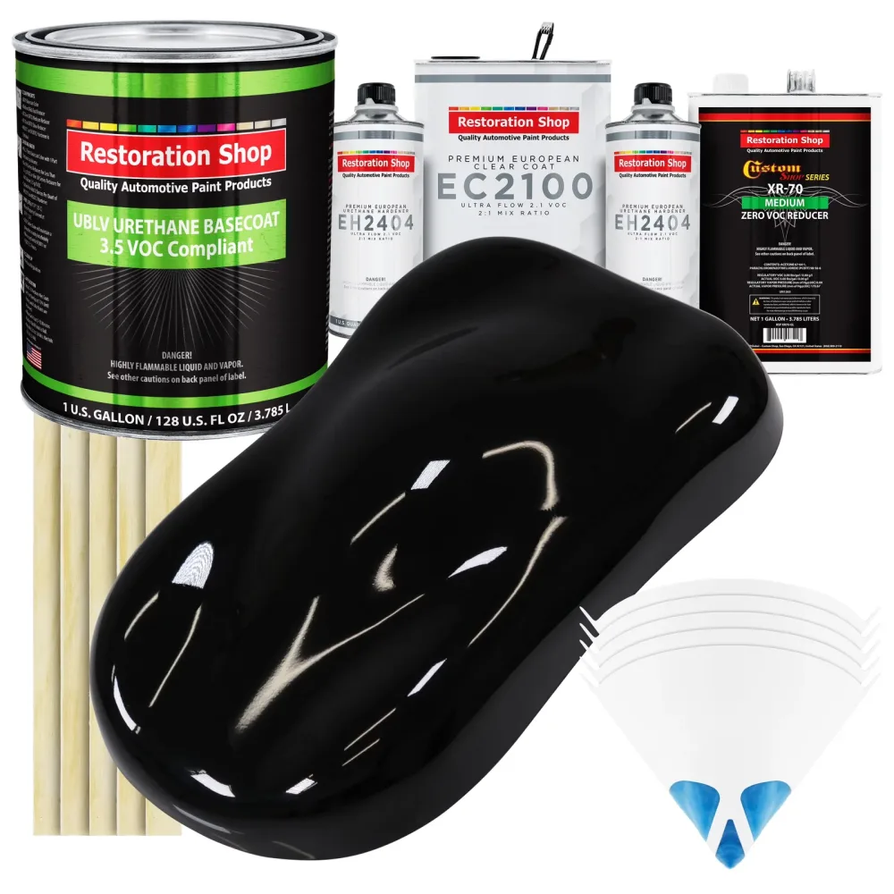 Auto Paint black 1 gallon 2 gallons