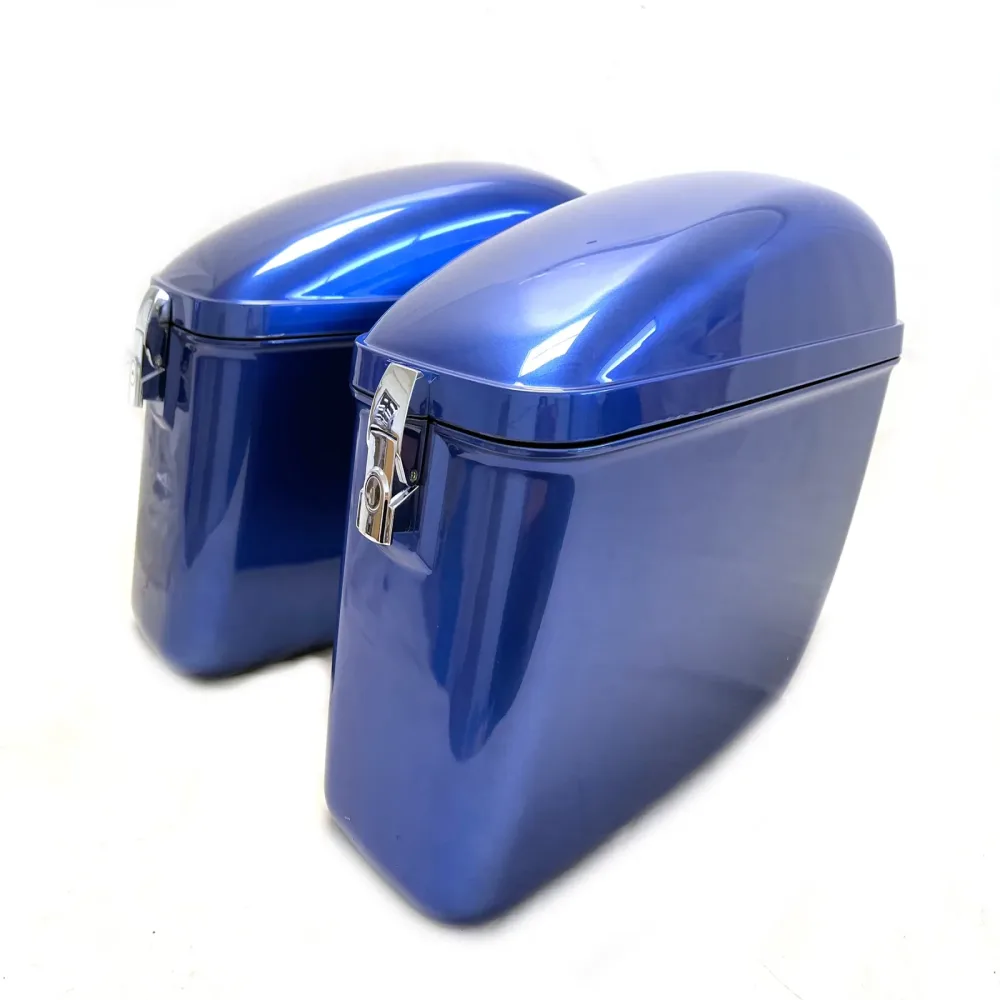 Motorcycle blue 1" 19.5"