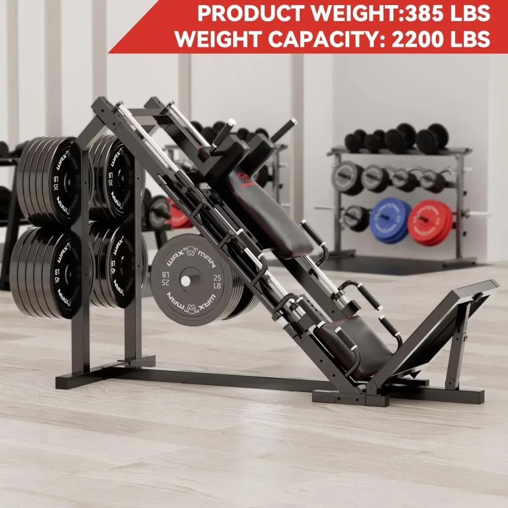 Squat Machine 340lbs black 1800 lbs
